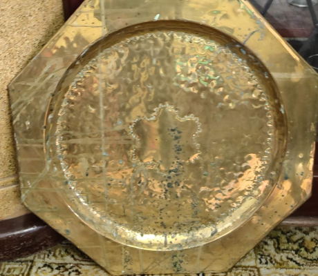 (Brakpan ) - Brass tray  R 250