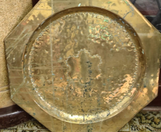 (Brakpan ) - Brass tray  R 250