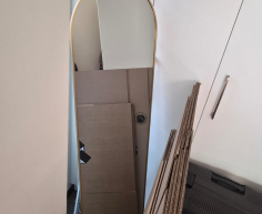 Rose gold framed mirror - (A Paulshof)
